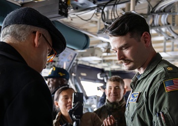 USS Gerald R. Ford (CVN 78) Hosts Media During Neptune Strike