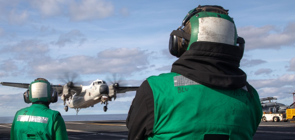 USS Gerald R. Ford (CVN 78) Conducts Flight Operations