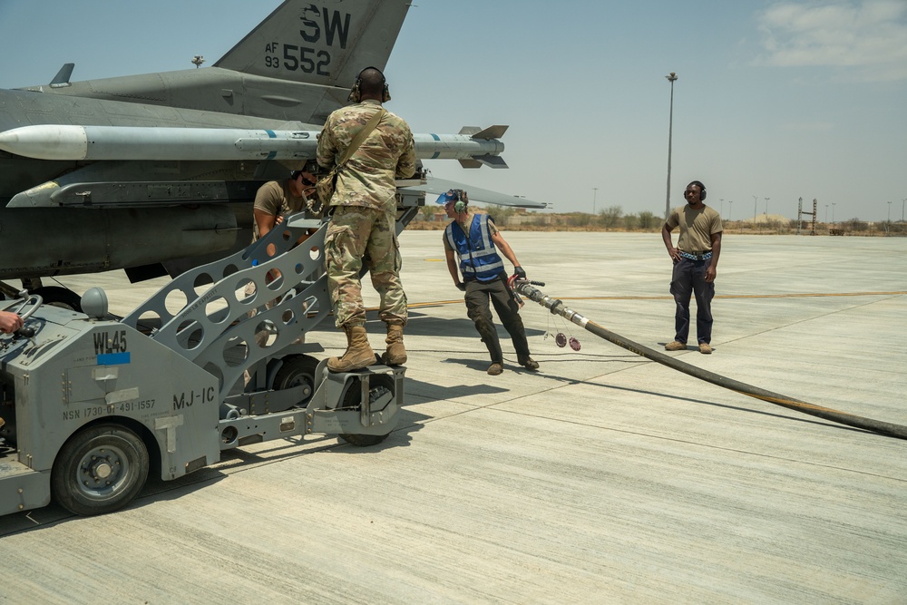 55th EFS and EFGS take on Operation Agile Spartan