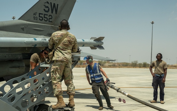 55th EFS and EFGS take on Operation Agile Spartan