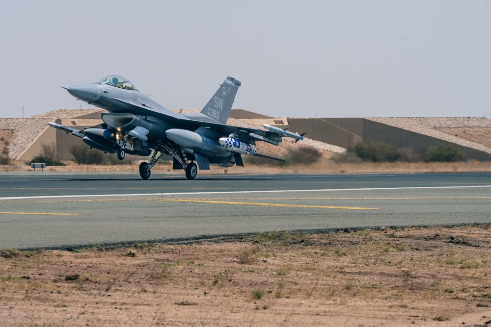 55th EFS and EFGS take on Operation Agile Spartan