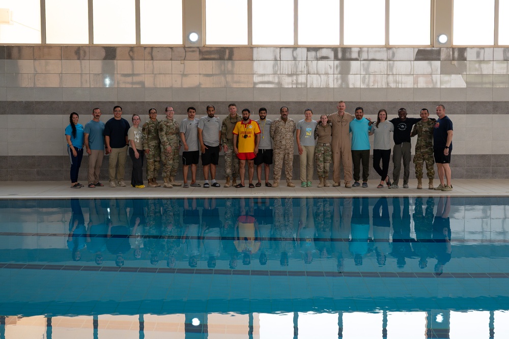 Partner in Fitness: 378th EFSS and 378th AEW HNCC strengthen alliances with RSAF