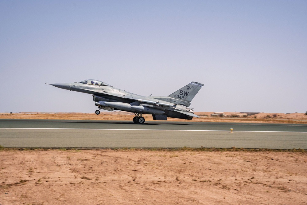 55th EFS and EFGS take on Operation Agile Spartan