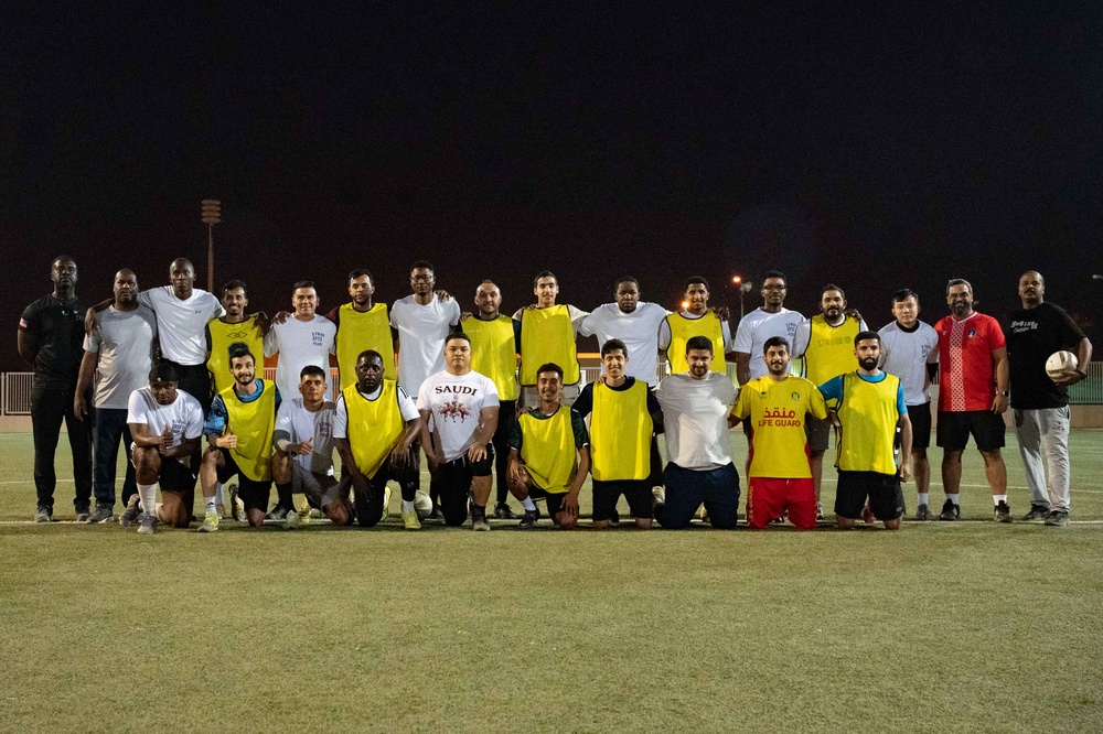 Partner in Fitness: 378th EFSS and 378th AEW HNCC strengthen alliances with RSAF