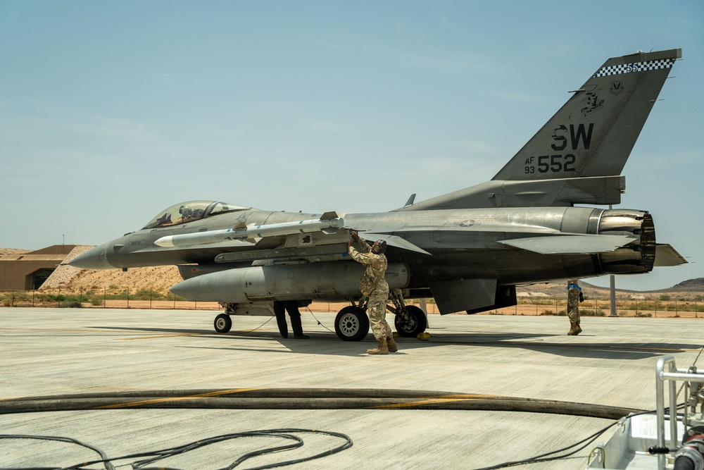 55th EFS and EFGS take on Operation Agile Spartan