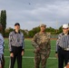 SETAF-AF commanding general kicks off homecoming game