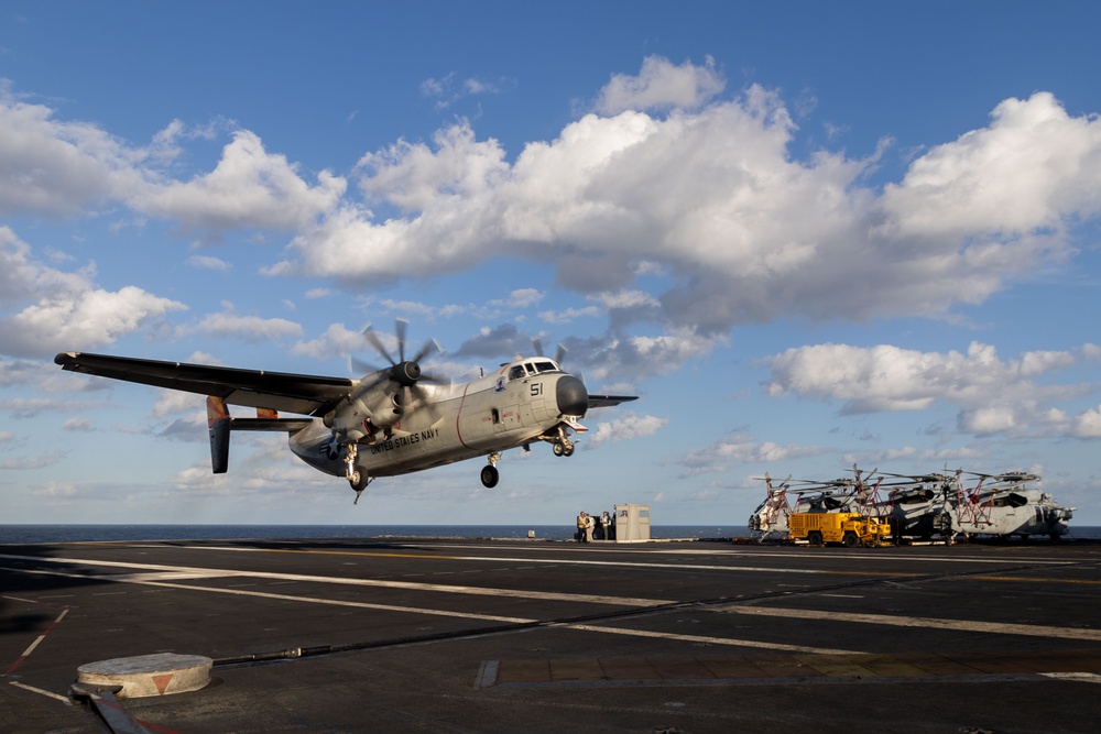 Royal Navy First Sea Lord Visits USS Gerald R. Ford (CVN 78)