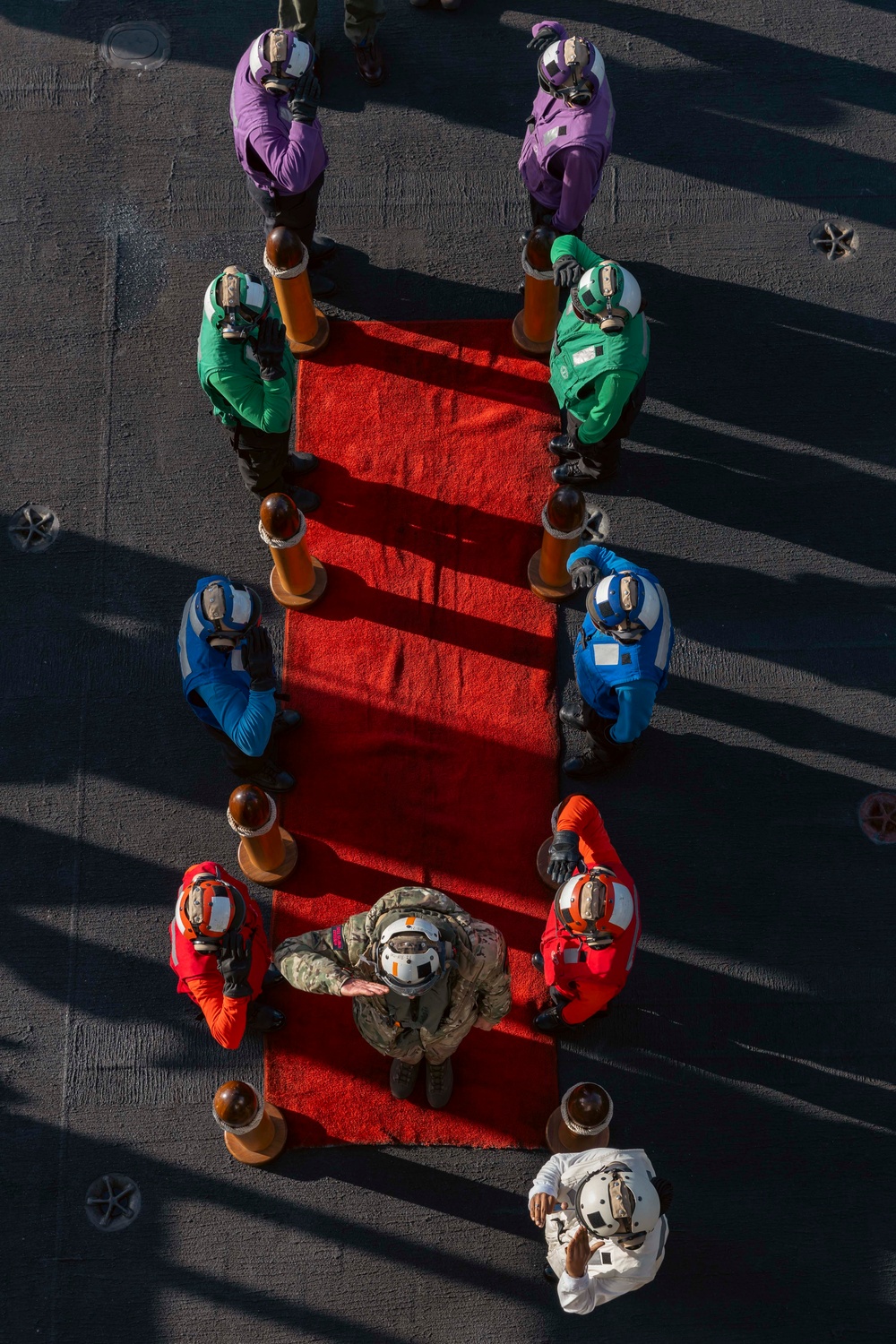 Royal Navy First Sea Lord Visits USS Gerald R. Ford (CVN 78)