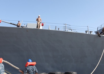 USS Truxtun Arrives in Alexandria for Bright Star 2025 Maritime Phase