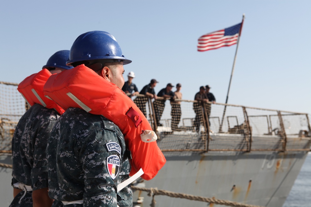 USS Truxtun Arrives in Alexandria for Bright Star 2025 Maritime Phase