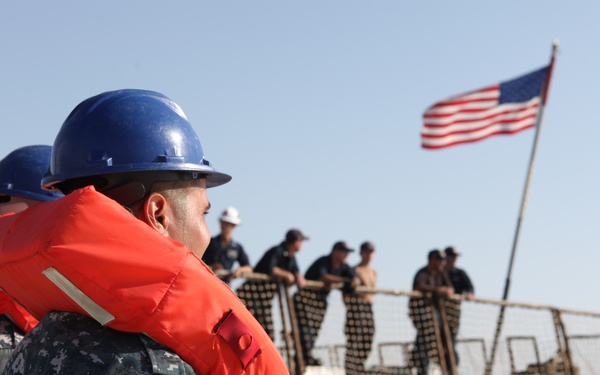 USS Truxtun Arrives in Alexandria for Bright Star 2025 Maritime Phase