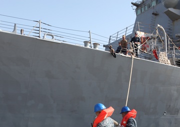 USS Truxtun Arrives in Alexandria for Bright Star 2025 Maritime Phase