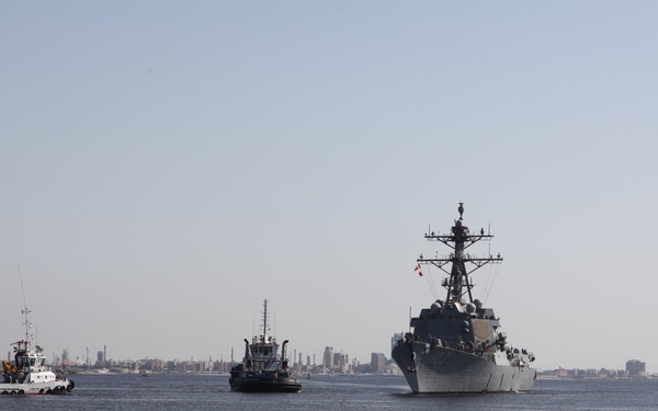 USS Truxtun Arrives in Alexandria for Bright Star 2025 Maritime Phase