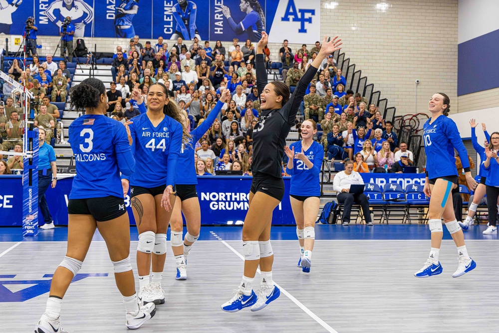 USAFA Volleyball vs Nevada 2025
