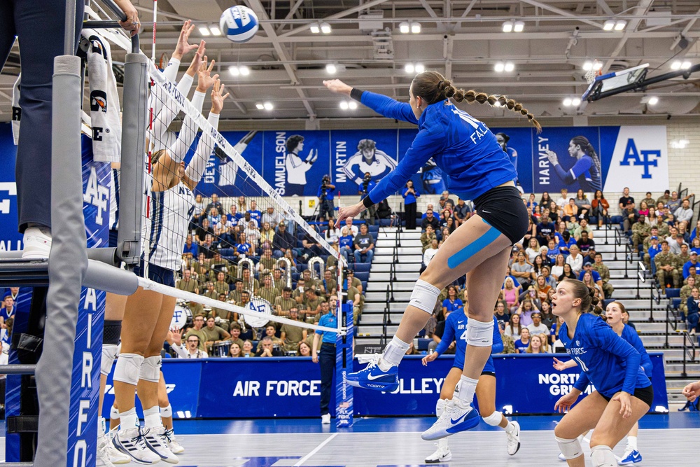 USAFA Volleyball vs Nevada 2025
