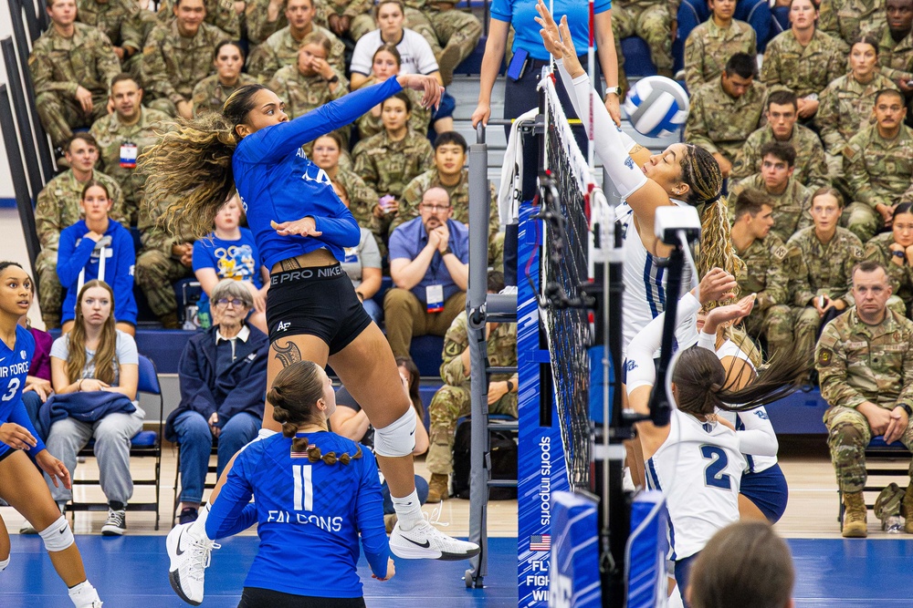 USAFA Volleyball vs Nevada 2025