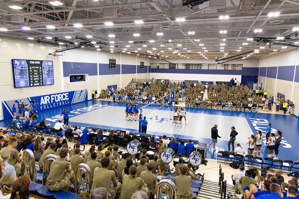 USAFA Volleyball vs Nevada 2025