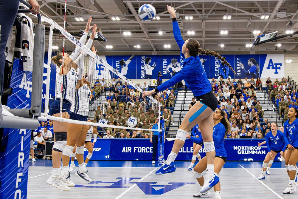 USAFA Volleyball vs Nevada 2025