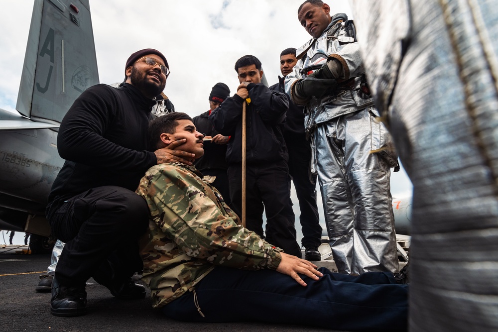USS Gerald R. Ford (CVN 78) Conduct Medical Training