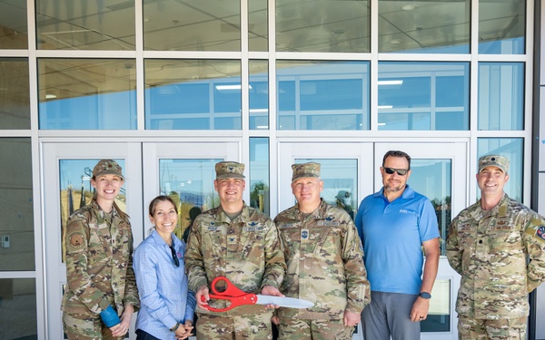 Schriever SFB Fitness Center Ribbon Cutting Ceremony Marks Expansion