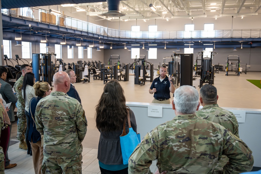 Schriever SFB Fitness Center Ribbon Cutting Ceremony Marks Expansion