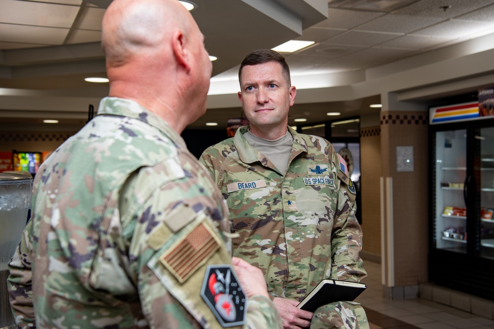 Space Base Delta 41 Immersion Tour Highlights Mission Support for Brig. Gen. Casey Beard