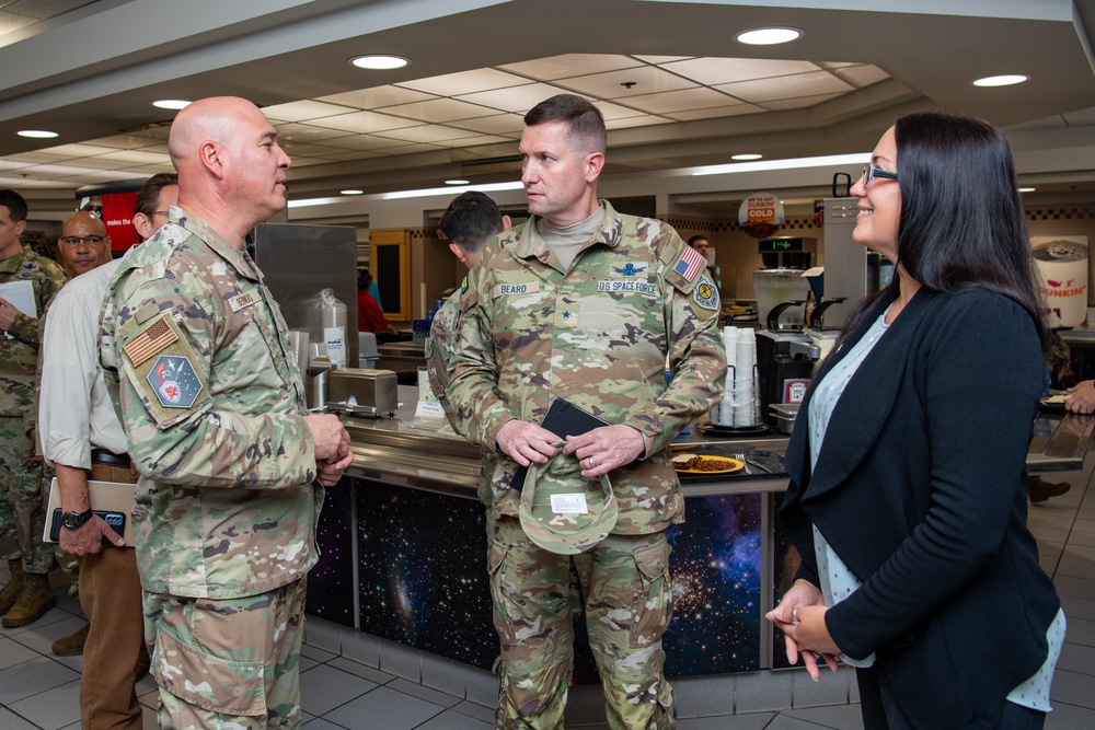 Space Base Delta 41 Immersion Tour Highlights Mission Support for Brig. Gen. Casey Beard