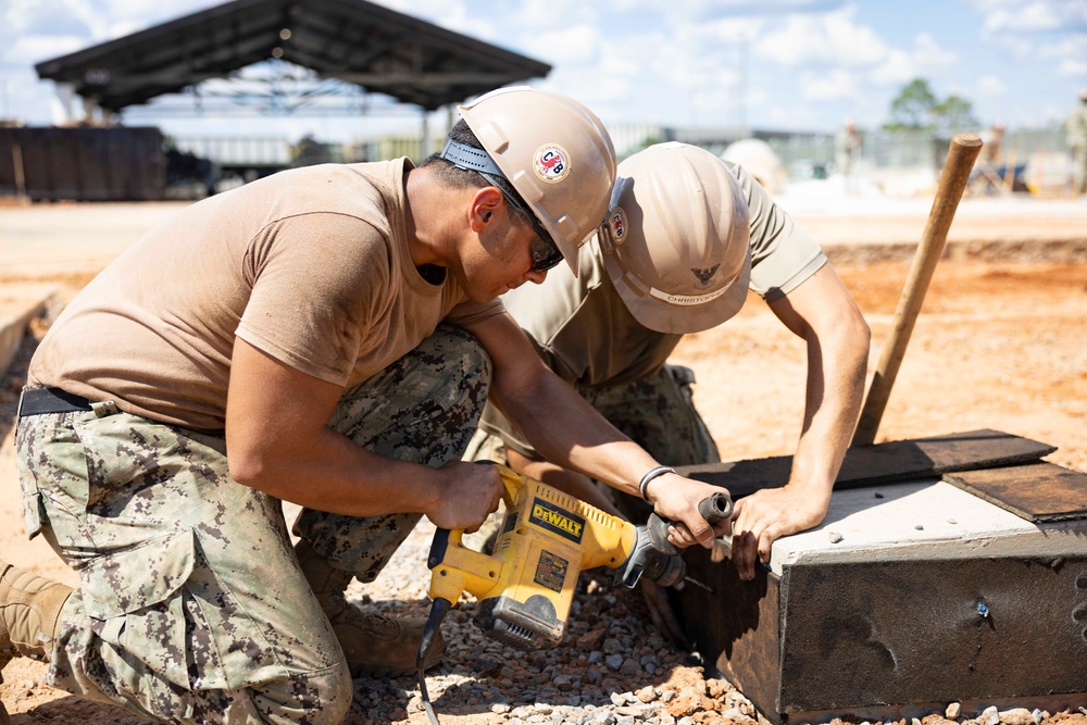 NMCB 133 Conducts Homeport Operations
