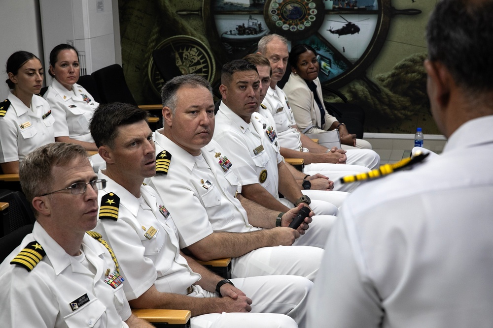 USS WAYNE E. MEYER VISITS THE PAKISTAN NAVAL ACADEMY AND JMICC
