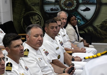 USS WAYNE E. MEYER VISITS THE PAKISTAN NAVAL ACADEMY AND JMICC