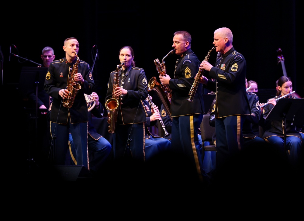 U.S. Army Field Band Performance Photo