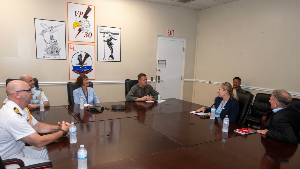 Patrol Squadron (VP) 30 Consulate General of Canada visit
