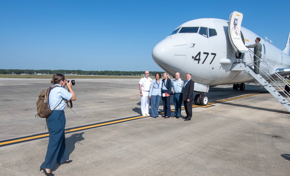 Patrol Squadron (VP) 30 Consulate General of Canada visit