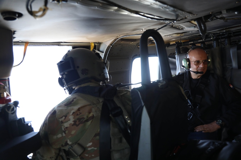 Croatian President Zoran Milanović visits Camp Ripley Training Center