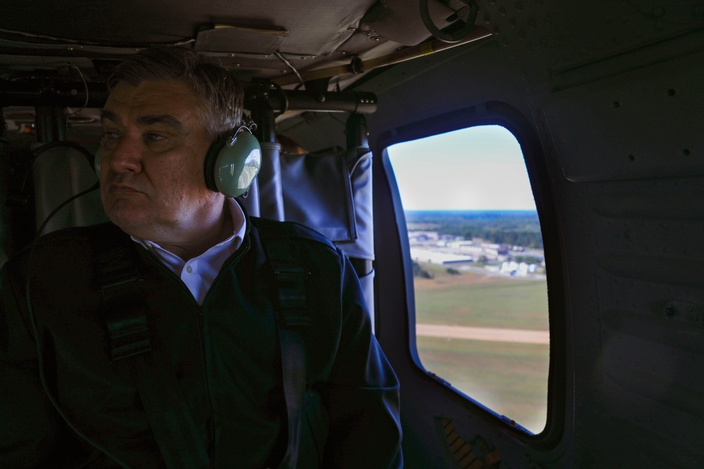 Croatian President Zoran Milanović visits Camp Ripley Training Center