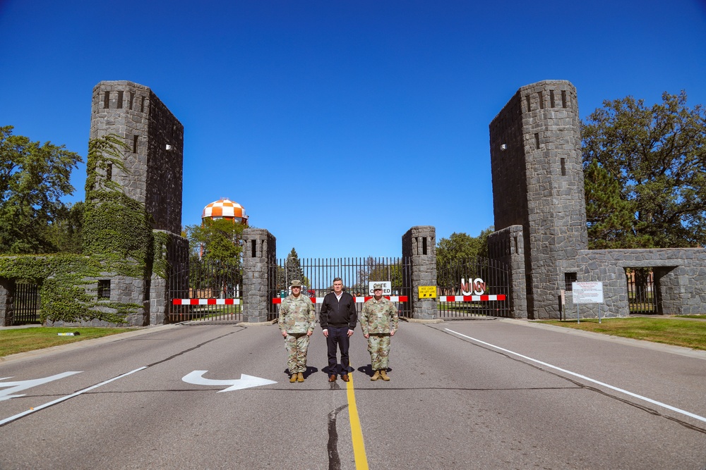 Croatian President Zoran Milanović visits Camp Ripley Training Center