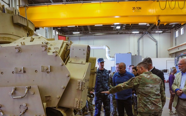 Croatian President Zoran Milanović visits Camp Ripley Training Center