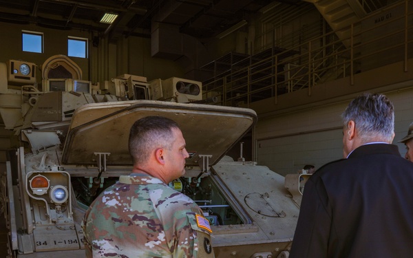 Croatian President Zoran Milanović visits Camp Ripley Training Center