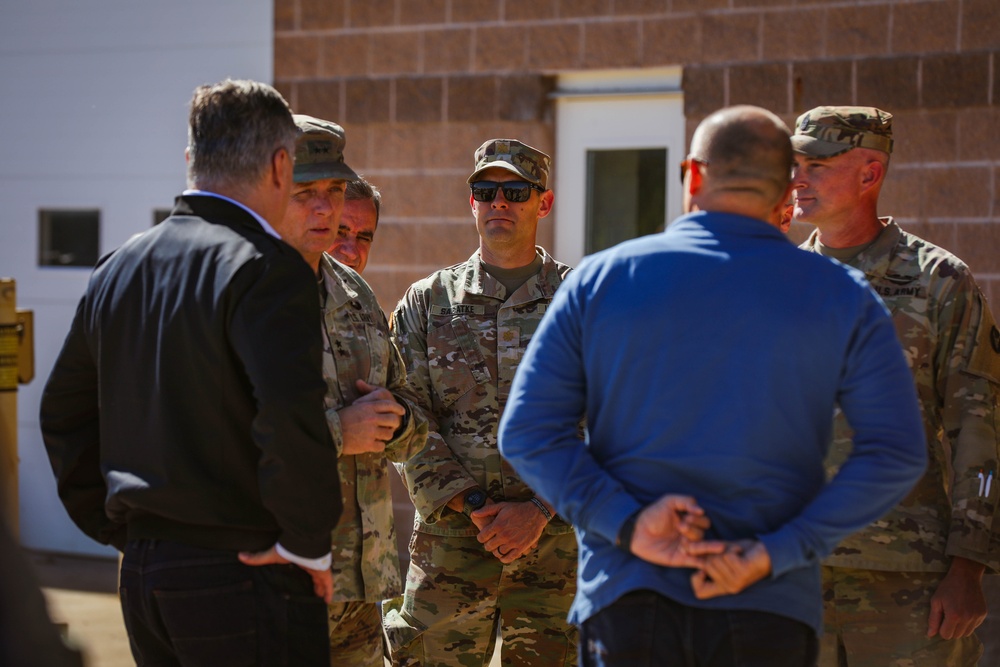 Croatian President Zoran Milanović visits Camp Ripley Training Center
