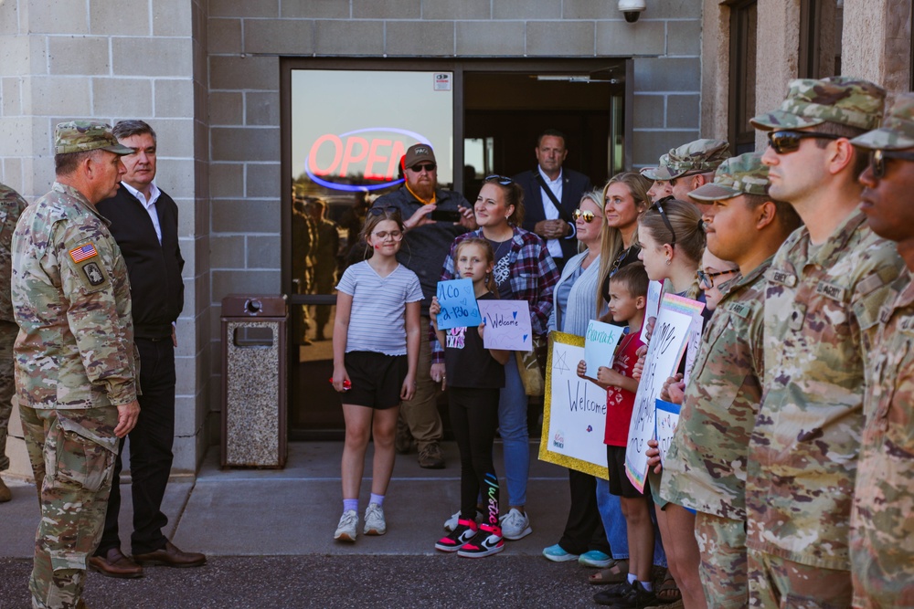 Croatian President Zoran Milanović visits Camp Ripley Training Center