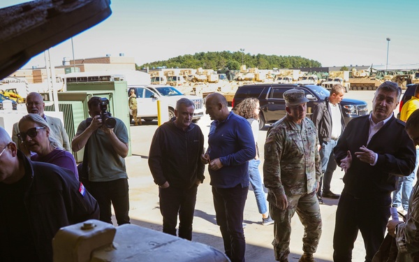 Croatian President Zoran Milanović visits Camp Ripley Training Center