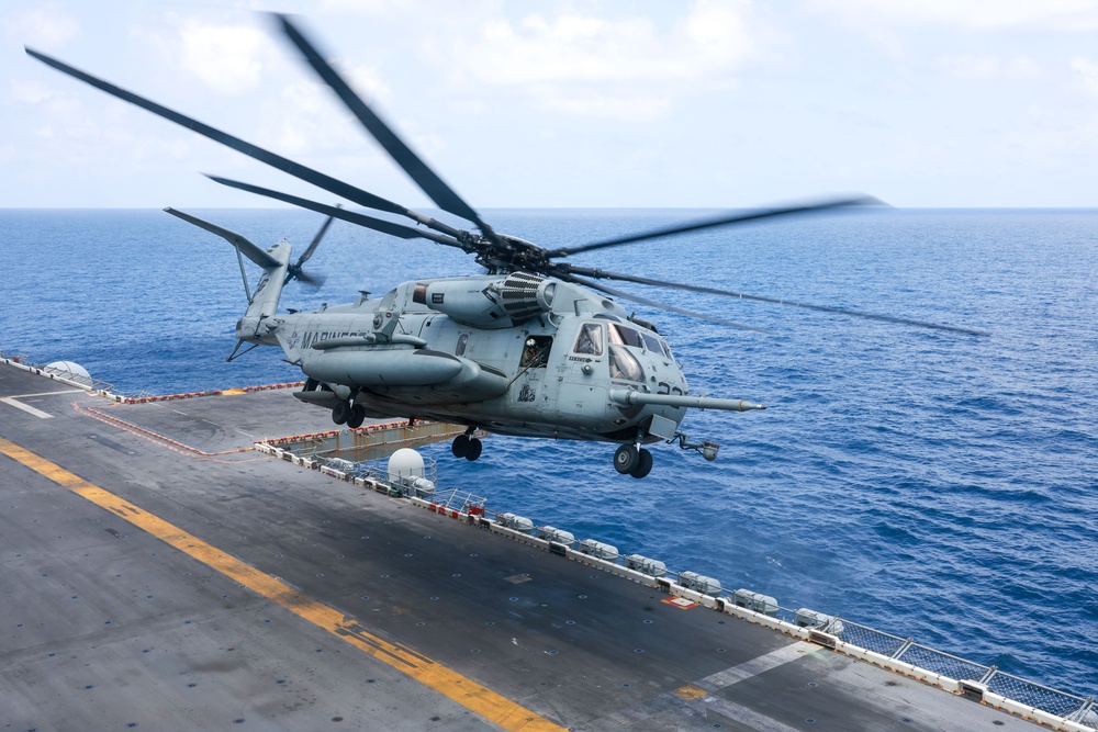 USS Iwo Jima Conducts Flight Operations