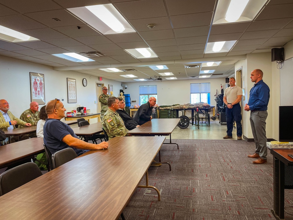 Croatian President Zoran Milanović visits Camp Ripley Training Center