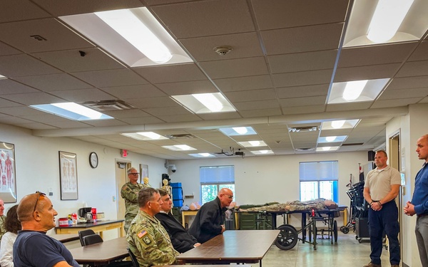 Croatian President Zoran Milanović visits Camp Ripley Training Center