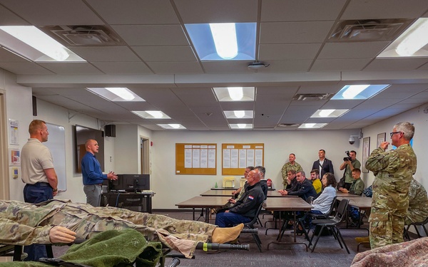 Croatian President Zoran Milanović visits Camp Ripley Training Center