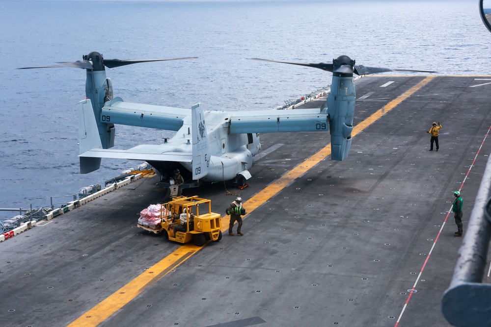 USS Iwo Jima Conducts Flight Operations