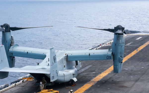 USS Iwo Jima Conducts Flight Operations