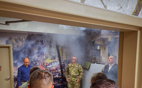 Croatian President Zoran Milanović visits Camp Ripley Training Center