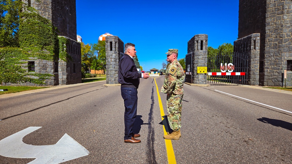 Croatian President Zoran Milanović visits Camp Ripley Training Center