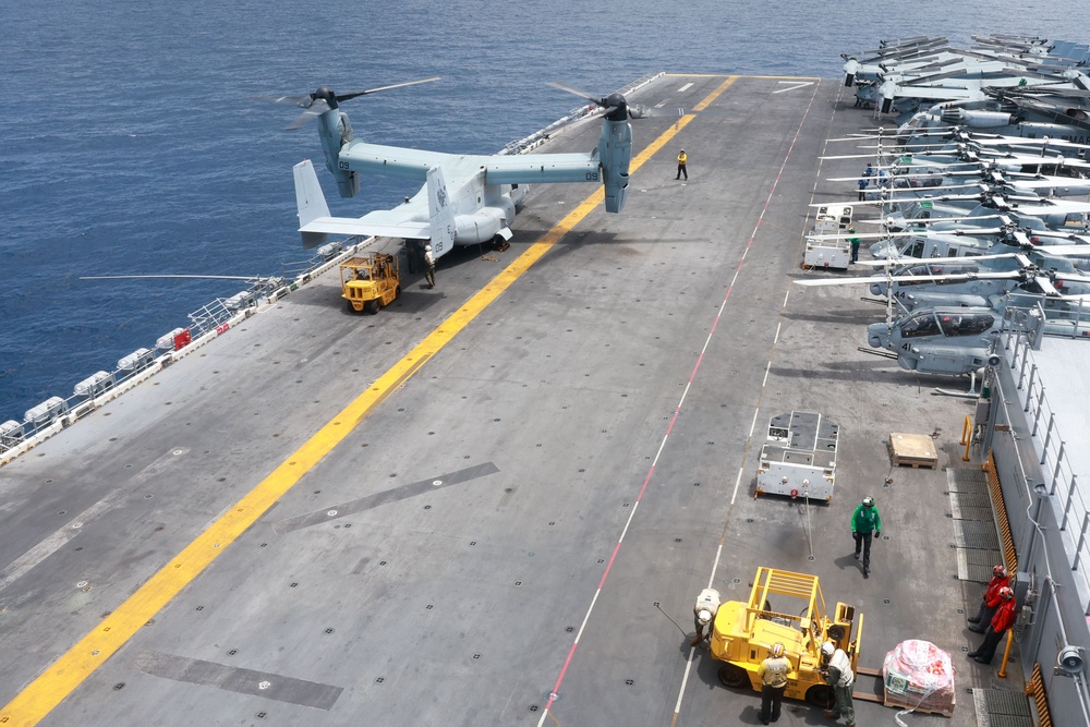 USS Iwo Jima Conducts Flight Operations